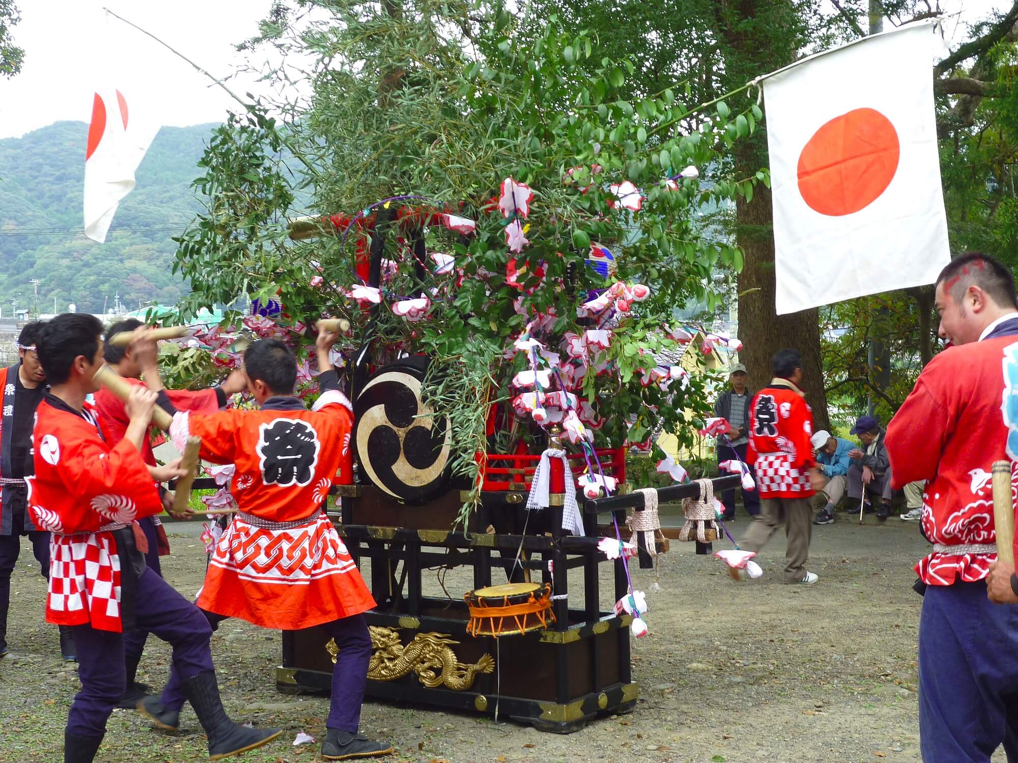Portable shrine – Mishima Shrine in Nijō